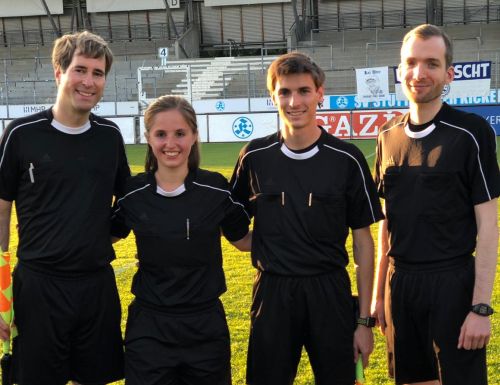 Alex Epp, Johanna Granzow-Emden, Moritz Herthneck und Felix Spazierer.
